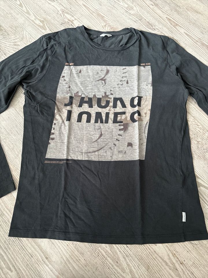 Jack & Jones Langarm Shirt in Größe M schwarz in Salzgitter