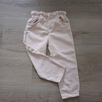 Beige Zara Hose High waist paperbag Größe 104 Niedersachsen - Hann. Münden Vorschau