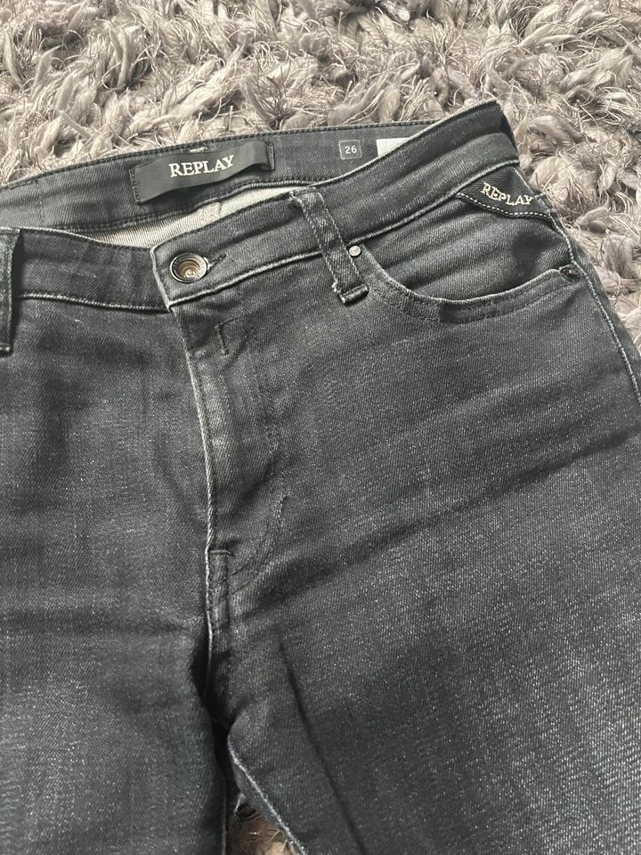 Jeans Replay schwarz Skinny W26/ L 30/32 in Rommerskirchen