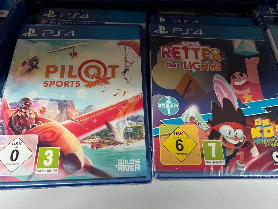 Diverse PlayStation PS4 Spiele bis FSK 16 Neu je 4€ in Hemslingen