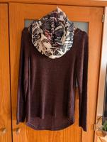 TOP Only Pullover Burgunder Gr. M mit Tuch Bayern - Dietersburg Vorschau