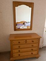 Kommode / Schrank / Frisierkommode mit Spiegel - Buche Niedersachsen - Oldenburg Vorschau