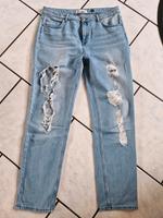 Jeans Löcher Gr. 42 Boyfriend Saarland - Illingen Vorschau