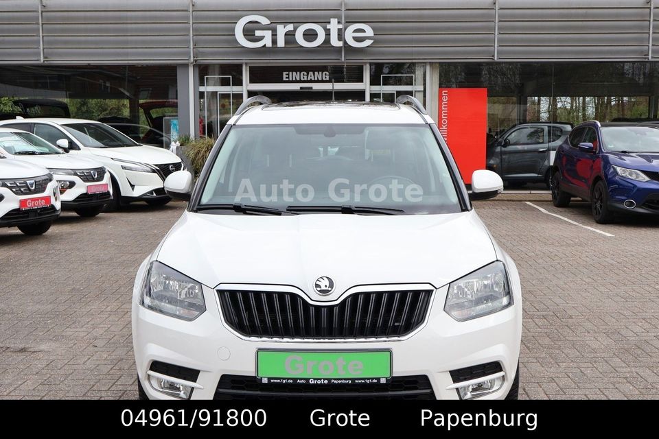 Skoda Yeti 1.2 TSI DSG Ambition Schiebedach AHK in Papenburg