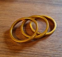 3 Aluminium Spacer Gold MTB Fahrrad Hessen - Neckarsteinach Vorschau