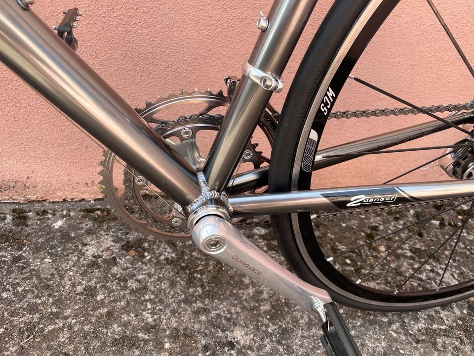 ✅Gewartet+TOP:8kg 2Danger Dura Ace Speedbike RH58 Rennrad Easton in Mannheim