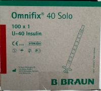 Omnifix 40 Solo U-40 Insulin NEU Hannover - Linden-Limmer Vorschau