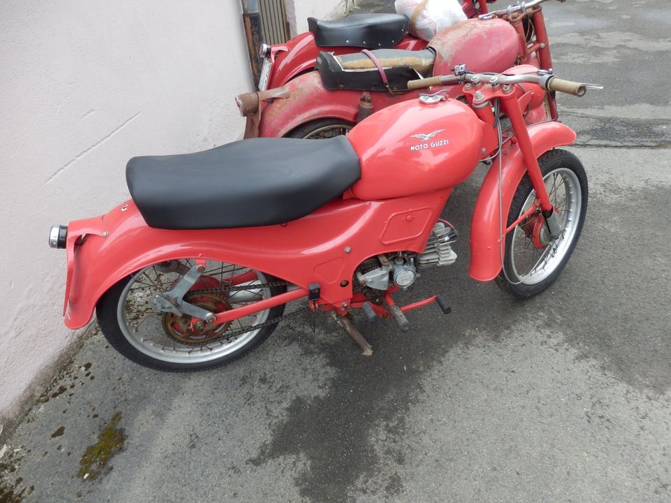 Hobbyaufgabe: Moto Guzzi Zigolo 98 110 >>>> 3 Fahrzeuge in Wanderath