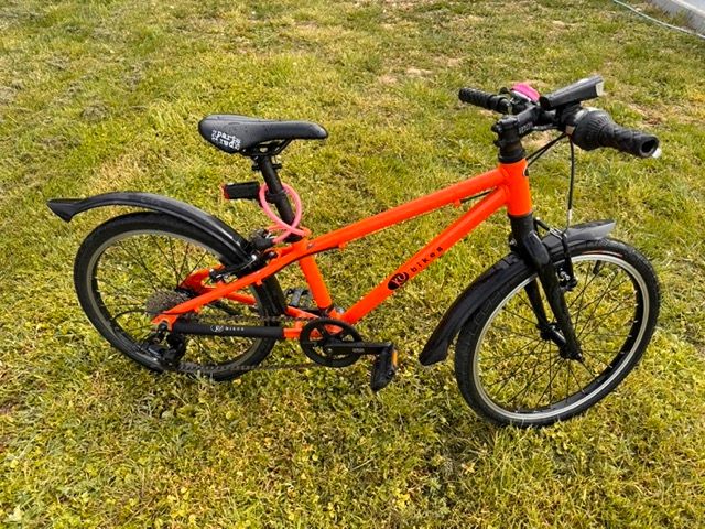 20 Zoll Kinderfahrrad KU bikes 8 Gang - sehr leicht, 8 kg! Orange in Glauchau