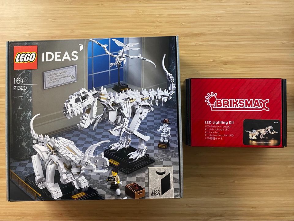 Lego Ideas Fossil 21320,Dinosaurier + LED Kit, OVP sealed in Bad Saulgau