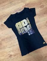 Adidas Sportshirt Shirt Gr. S schwarz Gold Bayern - Neunburg Vorschau