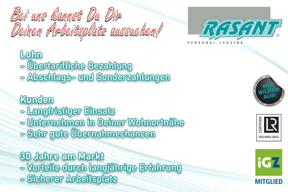 *NMS* Lagerhelfer (m/w/d) in Kaltenkirchen gesucht! in Neumünster