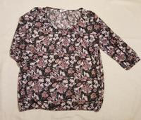 Shirt Damen Gina Benotti Gr. L Gr. 44/46 Halbarm geblümte Bluse Bayern - Pfronten Vorschau