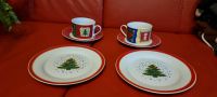 Set Kaffeetasse, Untertasse, Kuchenteller Weihnachten Nordrhein-Westfalen - Geldern Vorschau