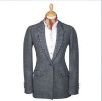 EDEL WIE IN GENTLEMEN NETFLIX SERIE HOUNDSTOOTH DAMEN BLAZER Bayern - Regensburg Vorschau