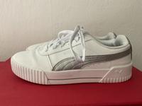 Puma Damen Sneaker, Carina , Gr. 38,5 weiß/silver Nürnberg (Mittelfr) - Südstadt Vorschau