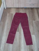 Umstandshose Jeans von Bonprix - Weinrot Bordeauxrot - Gr 38 M Sachsen - Schönbach Vorschau