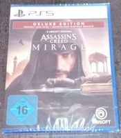 PS5 Spiel - Assassins Creed Mirage - Deluxe Edition *versiegelt* Niedersachsen - Walsrode Vorschau