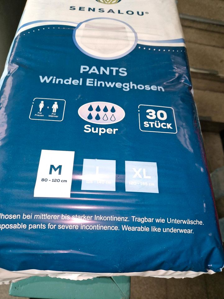 Verkaufe PANTS Windel Einweghosen 2×30 Stück in Bietigheim-Bissingen