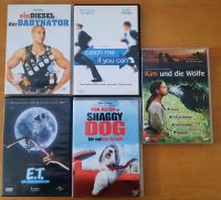 DVDs  - Babynator  E.T. - Shaggy Dog Catch me - Kim und die Wölfe Hessen - Eltville Vorschau