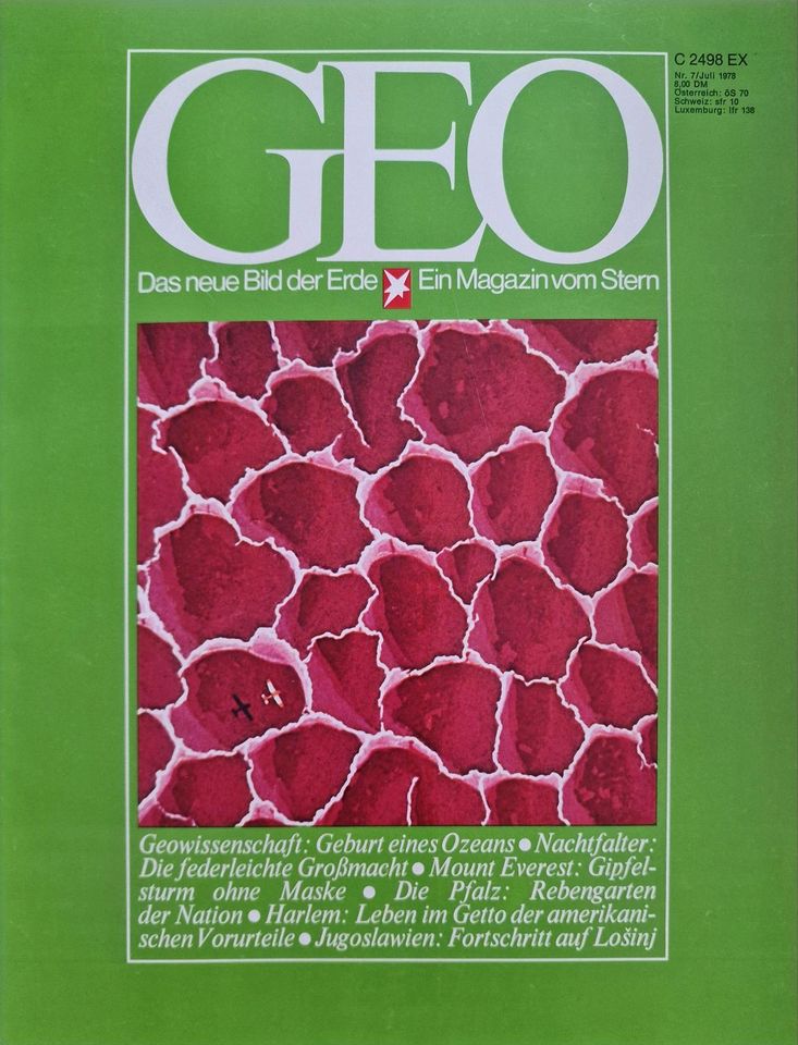 Magazin GEO C 2498 EX  1978 / Hefte  / Bücher in Berlin
