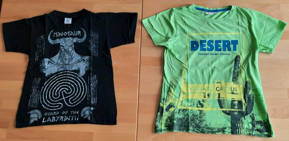 T-Shirt Paket Jungen 11 tlg. 140 146 152 XS S in Klingenberg (Sachsen)