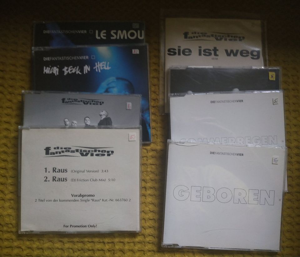 Top saubere Sammlung Rap/HipHop/Black Music CD's in Pfungstadt