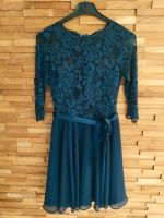 Swing 38 Kleid dunkel blau Spitze 3/4 Arm Firmung Konfirmation Ju Baden-Württemberg - Tauberbischofsheim Vorschau