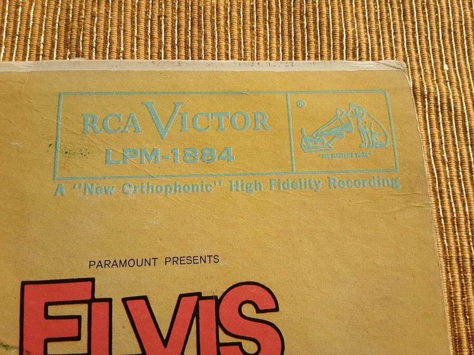 ELVIS PRESLEY, KING CREOLE, 1957 , RCA VICTOR PRESS in Borkum