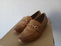 Schöne Slipper Marco Tozzi braun cognac gold Business Schnalle 41 Berlin - Mitte Vorschau