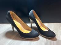 High Heels, schwarz mit Polstereinlage, Gr. 41 Baden-Württemberg - Denkendorf Vorschau