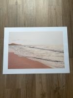 Desenio Poster 50x70cm - Strand Meer Wellen Sommer beige orange Niedersachsen - Bad Laer Vorschau