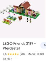 Lego 3189 City friends Bauernhof Pferdestall Pferde Haus Hessen - Rimbach Vorschau