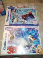 Set Frozen Eiskönigin Anna & Elsa Puzzle mit Glitzer und 3D Sachsen-Anhalt - Eilsleben Vorschau