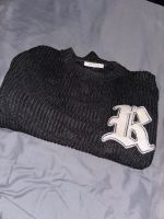 REVIEW Strickpullover mit Label-Patch in black Wandsbek - Hamburg Hummelsbüttel  Vorschau