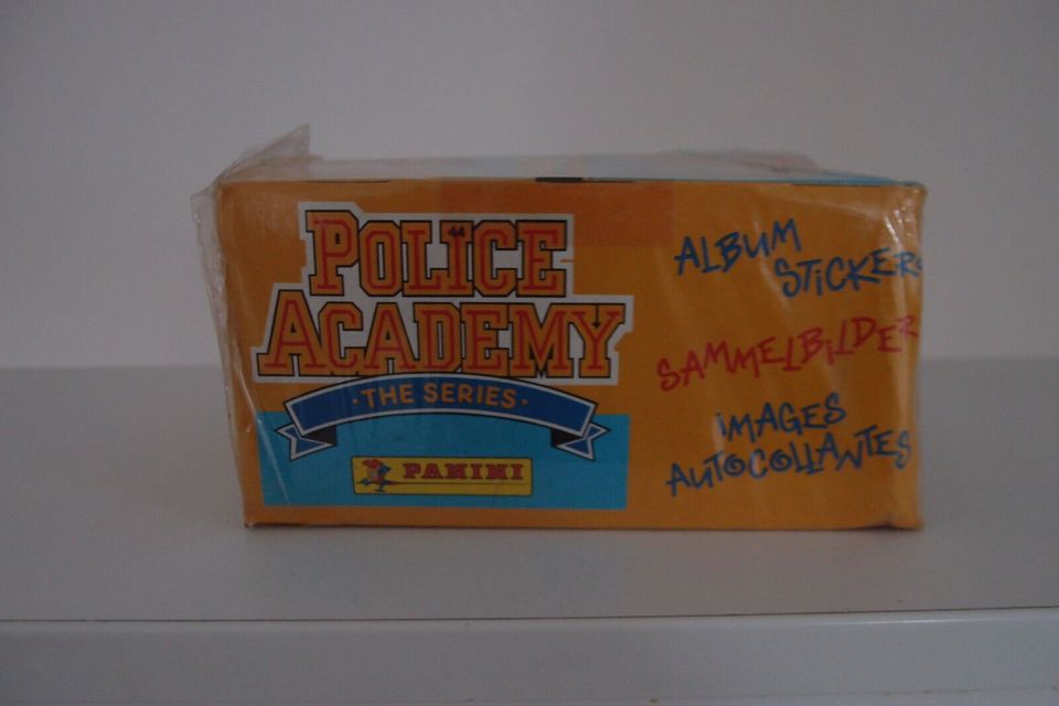 Panini Display 1991 Police Academy inkl. Leeralbum NEU SEALED 100 in Eckersdorf