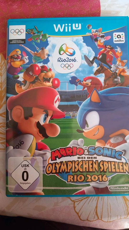 Mario & Sonic Olympische Spiele Rio 2016 WiiU in Mechernich