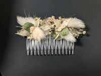 Haarkamm Trockenblumen, Hochzeit, Boho, Eukalyptus, Schleierkraut Nordrhein-Westfalen - Inden Vorschau