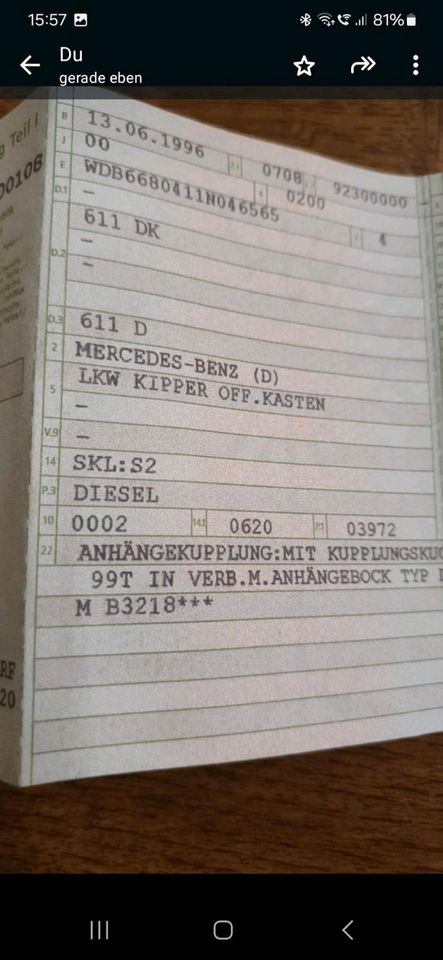 LKW Kipper - Mercedes Benz-Pritsche - gebraucht kein MAN, Volvo in Cham