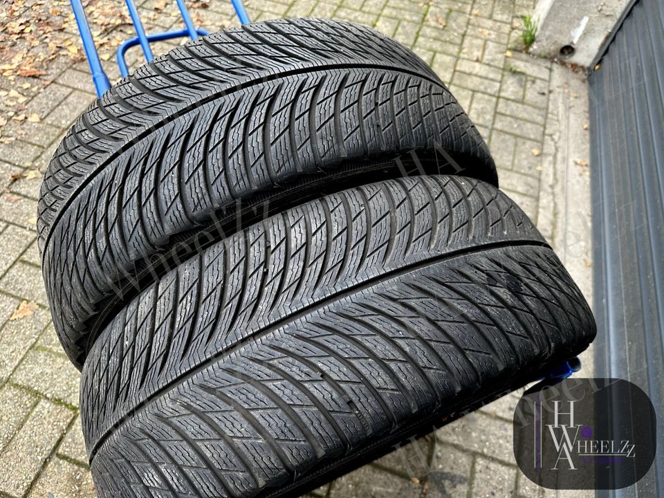 2x 245/45 R18 100V XL - MICHELIN Pilot Alpin 5 Winterreifen Reifen Winter 6mm TOP MERCEDES VITO V-KLASSE E W213 BMW 5er F10 F11 CUPRA FORMENTOR OPEL NISSAN JAGUAR SUBARU VW HYUNDAI VOLVO AUDI A6 in Bünde