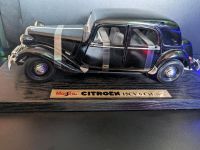 Modellfahrzeug Citroen 15CV 6Cyl 1952 Schwarz Vintage Niedersachsen - Nordstemmen Vorschau