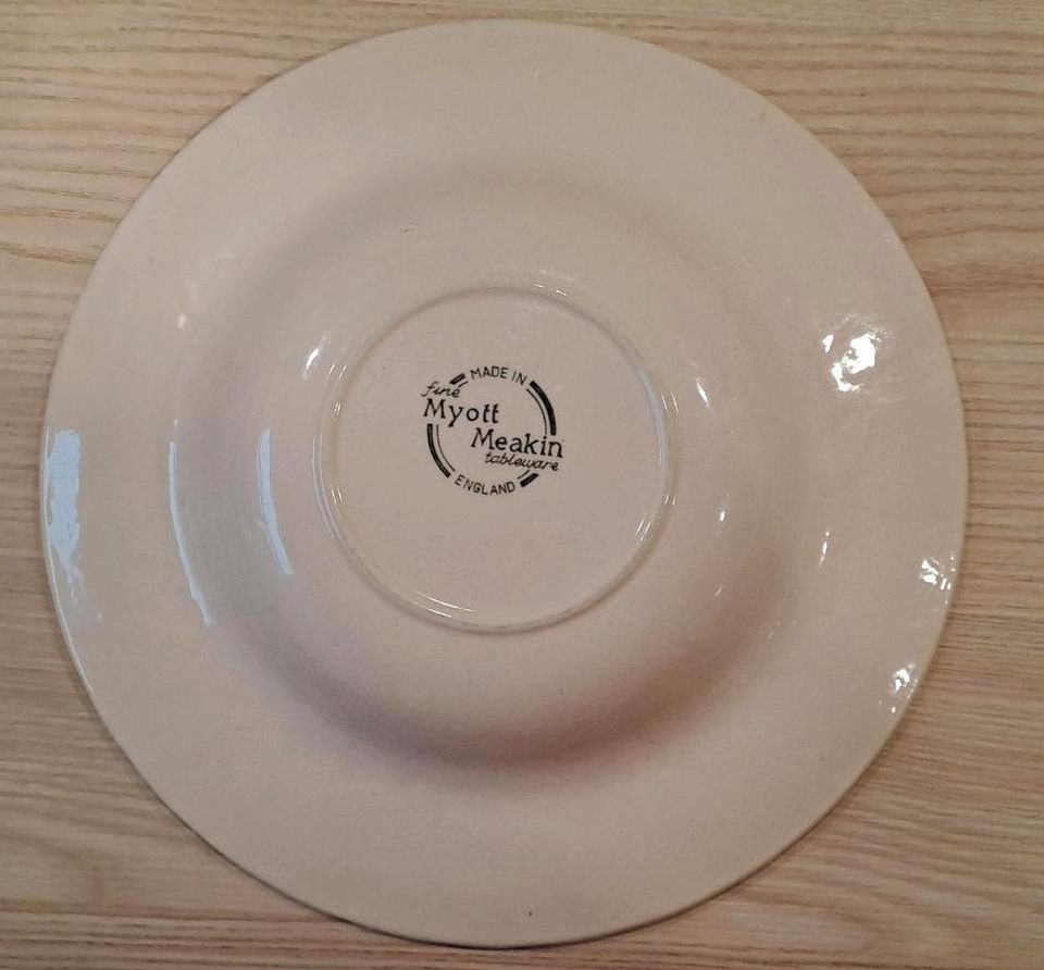 Teller Nr. 2 Suppenteller Myott Meakin Tableware Made in England in Frankfurt am Main
