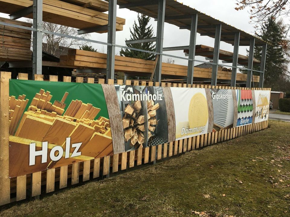 Bohlen  4 / 5,00m Holz Brett Carport Schalung Kantholz Sparren in Oschersleben (Bode)