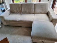 Sofa, Schlafsofa beige Ottomane Dreisitzer Dresden - Weixdorf Vorschau