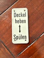 DB WC Schild zu verkaufen Nordrhein-Westfalen - Paderborn Vorschau