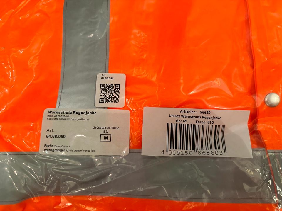 STONEKIT Warnschutz Regenjacke Größe M Neu in Stuttgart