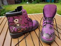 Schuhe lila mit Motiv Gr. 40/41 NEU Nordrhein-Westfalen - Greven Vorschau