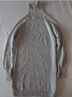 Weiß Grauer Rollkragenpullover, Größe L, Unisex Pullover Dresden - Löbtau-Süd Vorschau