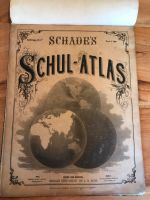 Schade‘s Schul Atlas von ca 1870 Brandenburg - Jänschwalde Ost Vorschau