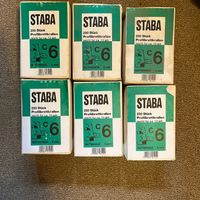 Staba Profilbrettkrallen 6 Pack á 250 Stck Nutwange 6 MM Hessen - Mücke Vorschau